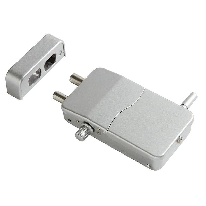 Cerradura Invisible Con Alarma. Plata 1832D217 Arregui