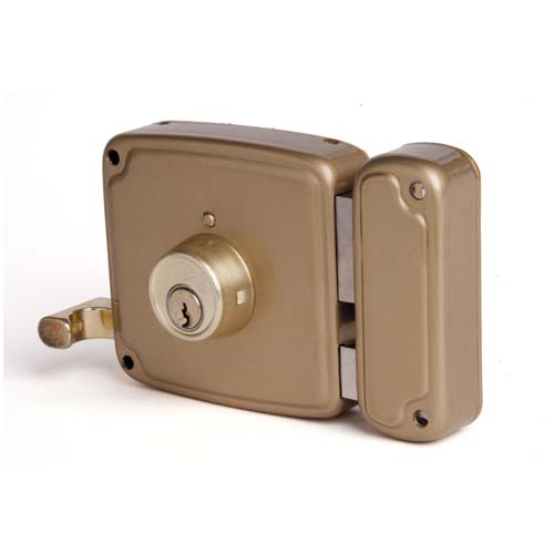 Cerrojos y Cerraduras de sobreponer - Cerradura Sobreponer Horizontal UCEM 4125 Llave-Picaporte