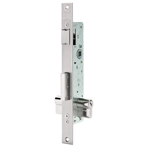 Cerraduras puerta metálica - Cerradura Metálica TESA 2210E Estrecha Deslizante