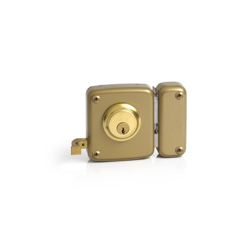 Cerradura Sobrep.Mº12 80Mm.Dcha.Jis 1057D8/1 Jis