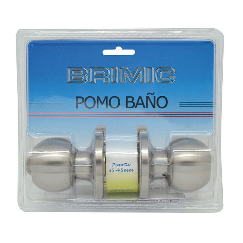 Pomo Puerta Bola Baño Inoxidable 980D2 Micel