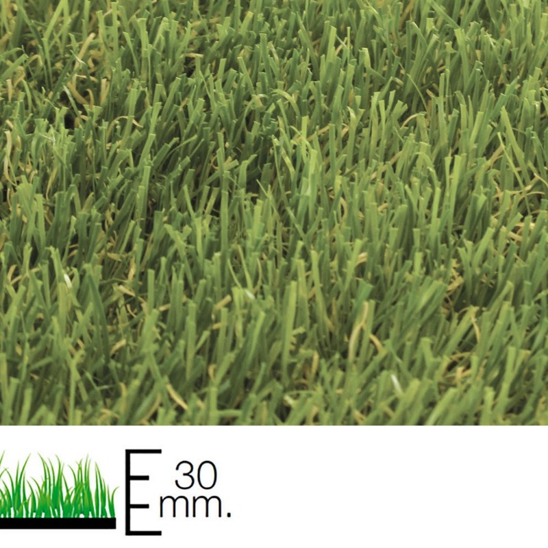 Césped Artificial 30 mm. Rollo Uso Domestico PAPILLON