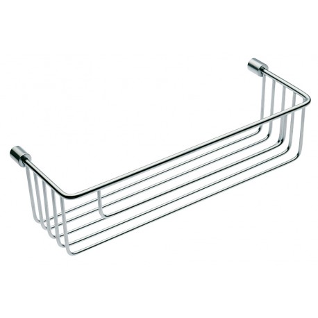 Cesta de ducha cromada minimalista