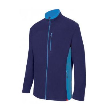 CHAQUETA POLAR 201504 AZUL/CELESTE T-L