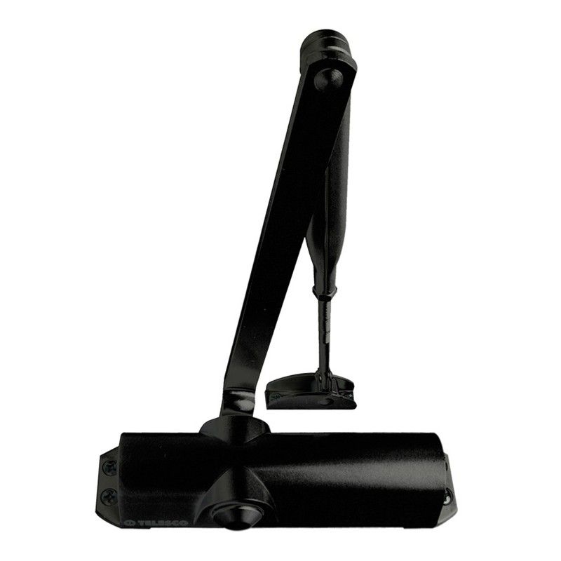 Cierrapuertas Delta 1800. Negro. 4996D20 Telesco