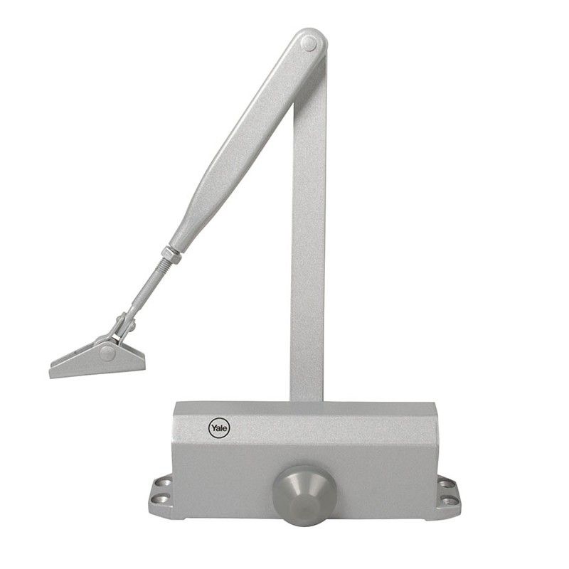 Cierrapuertas S/ 3500. Ret. Yale. Plata. 4905D13 Yale
