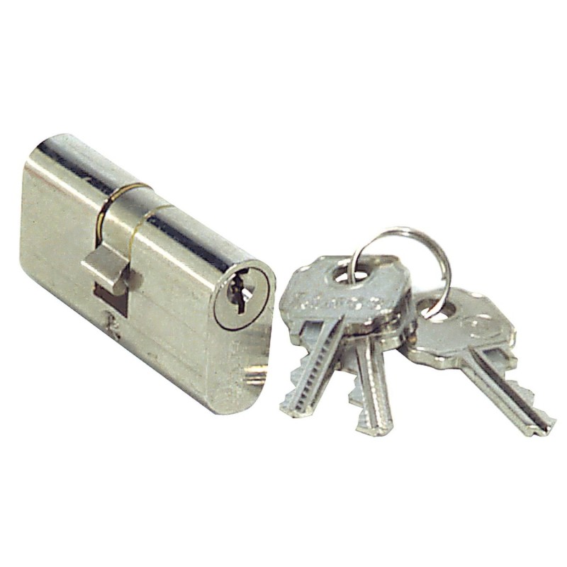 Cilindro Lince Ovalado Niquelado  0603/54 mm.