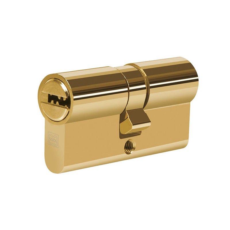 Cilindro Seguridad 10X30 Mm. Latón.C88