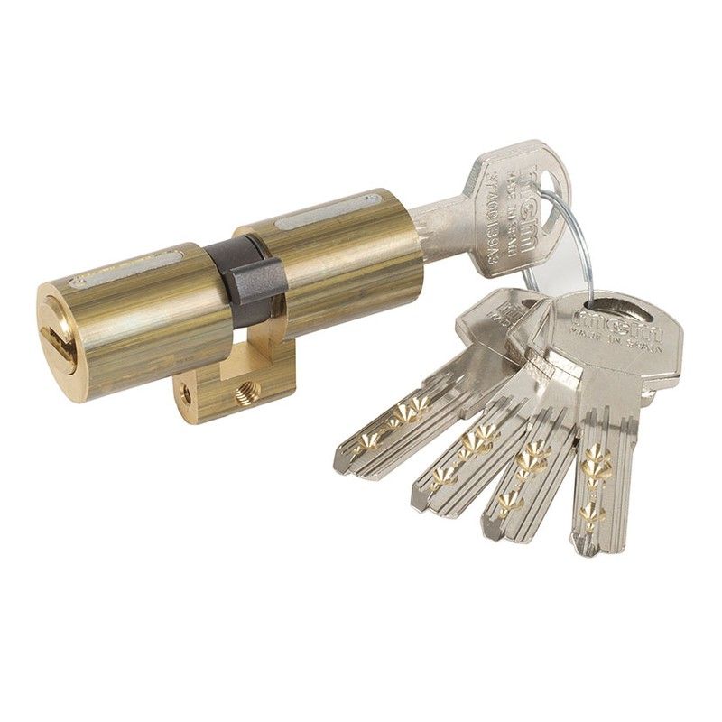 Cilindro Seg. Perf Suizo 33X33.Laton.Mcm 1044D1 Mcm