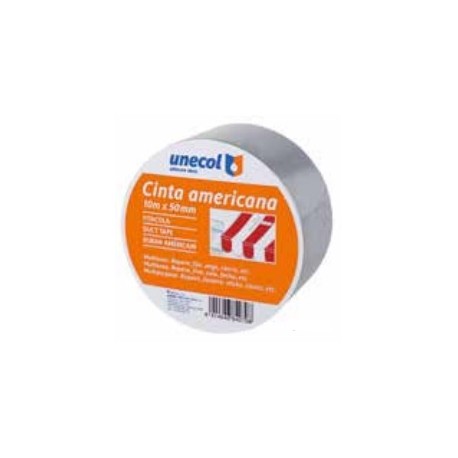 Cinta americana 10mx50mm - UNECOL