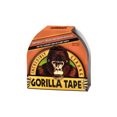 Cinta americana gorilla tape 11 m x 48 mm negro