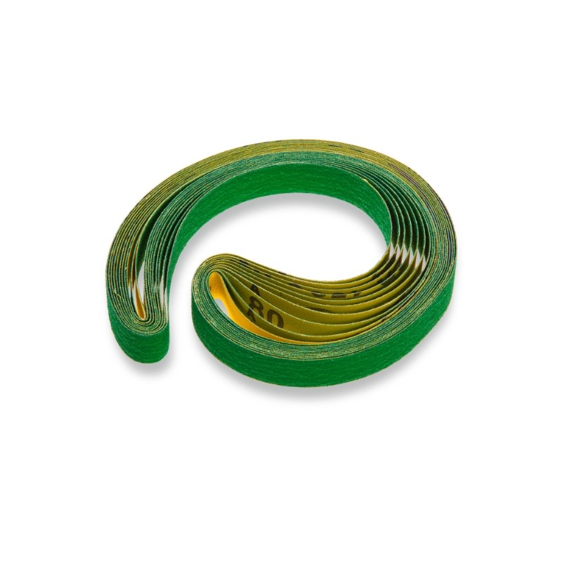 Cinta de desbaste 20X815 Gr 80 pack 10 verde 63714130010