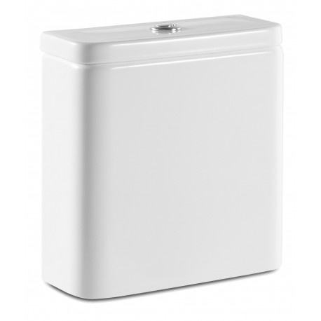 Cisterna de doble descarga 4/2L con alimentación inferior para inodoro compacto THE GAP - ROCA