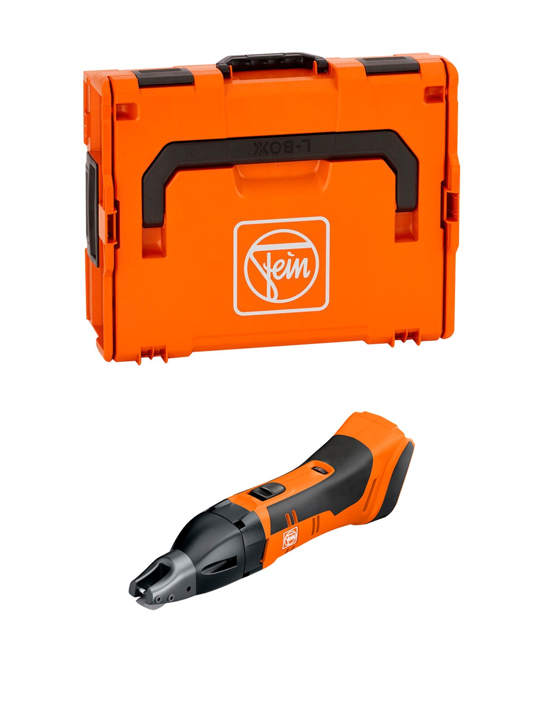 Cizalla ranuradora FEIN ABSS 18 1.6 E AS (Cuerpo solo + L-Boxx 136)