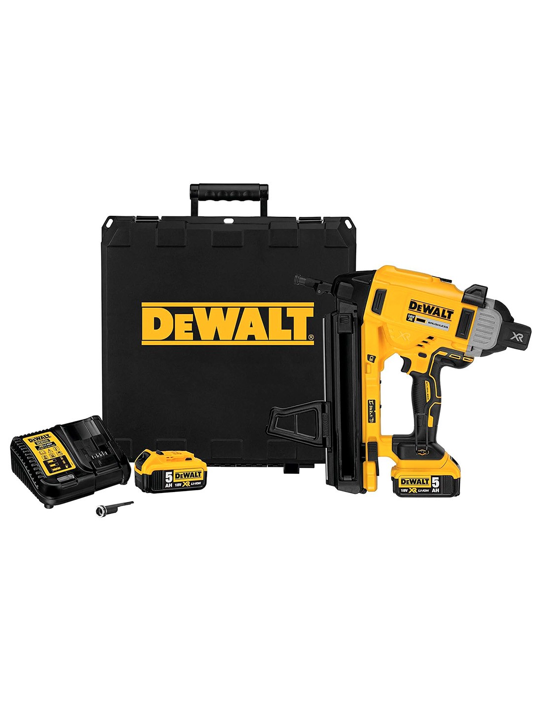 DeWALT DCN890P2 (2 x 5,0Ah + DCB115 + Maletín de