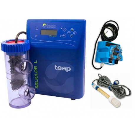 Clorador Salino Saliclor Serie L con control PH integrado - TEAP