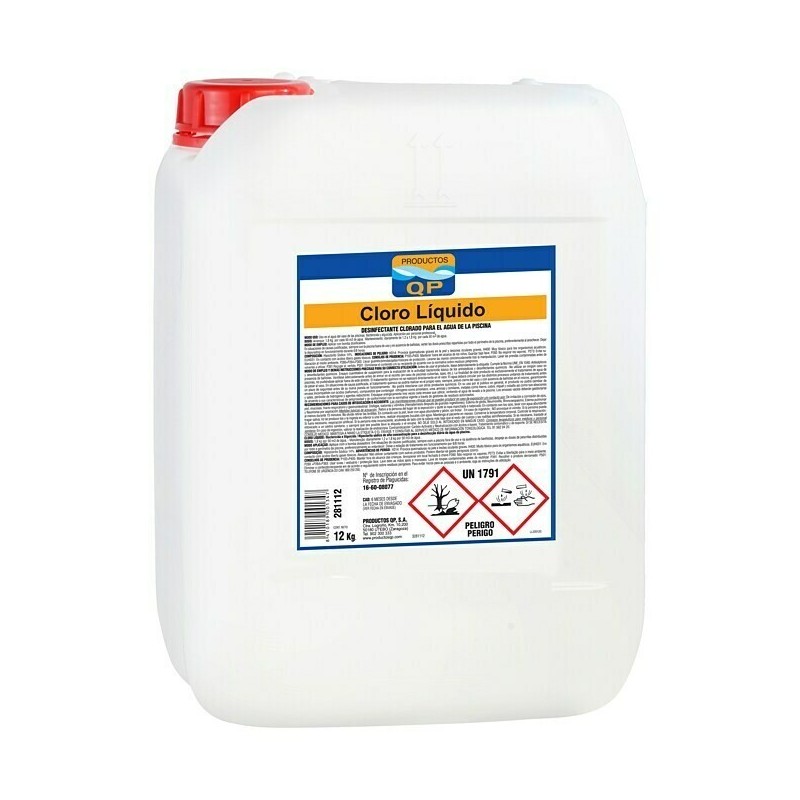 Cloro Líquido 12Kg QUIMICAMP