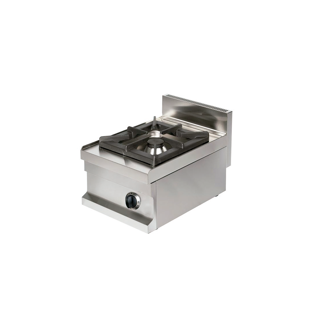Cocina a gas 1 fuego sobremesa Serie 600 GS604 400mm