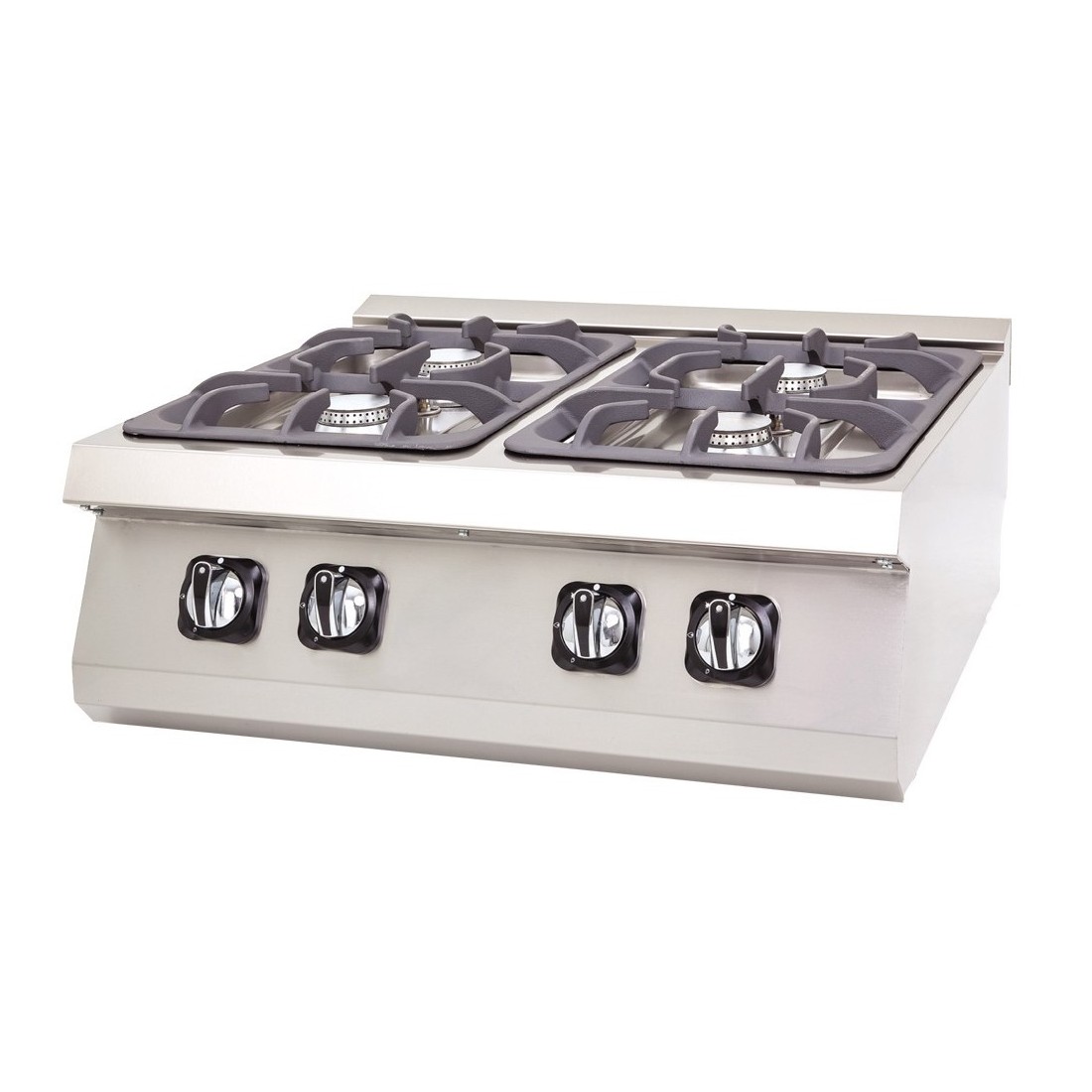 Cocina a gas 4 fuegos sobremesa Serie 600 DRNGO-6060 600mm