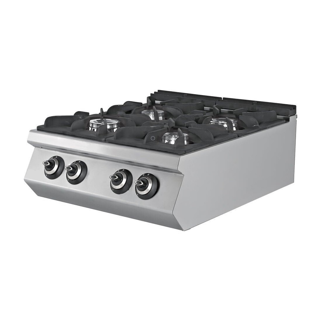 Cocina a gas 4 fuegos sobremesa Serie 900 800mm