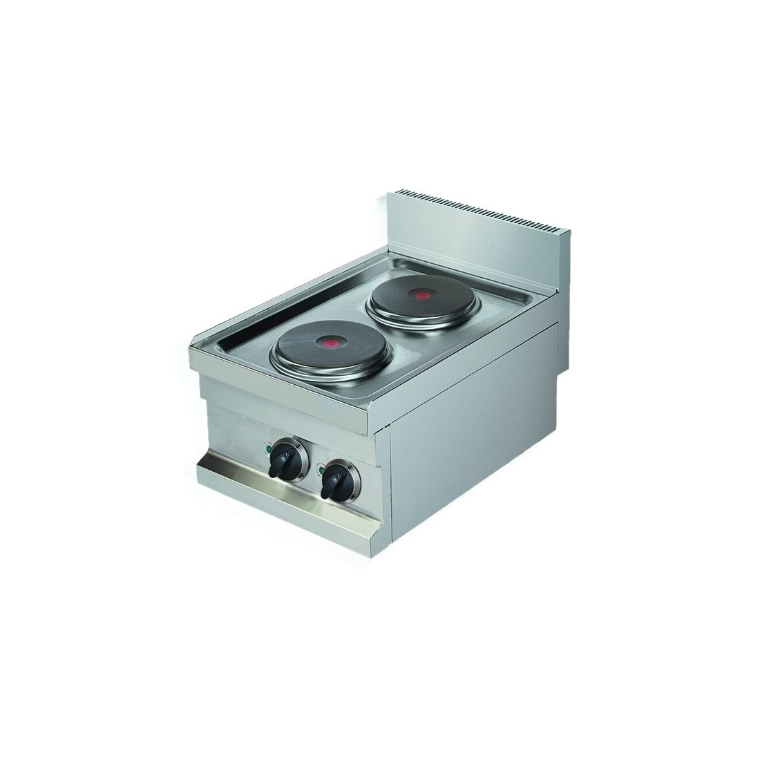 Cocina eléctrica 2 fuegos sobremesa Serie 600 EC604 400mm