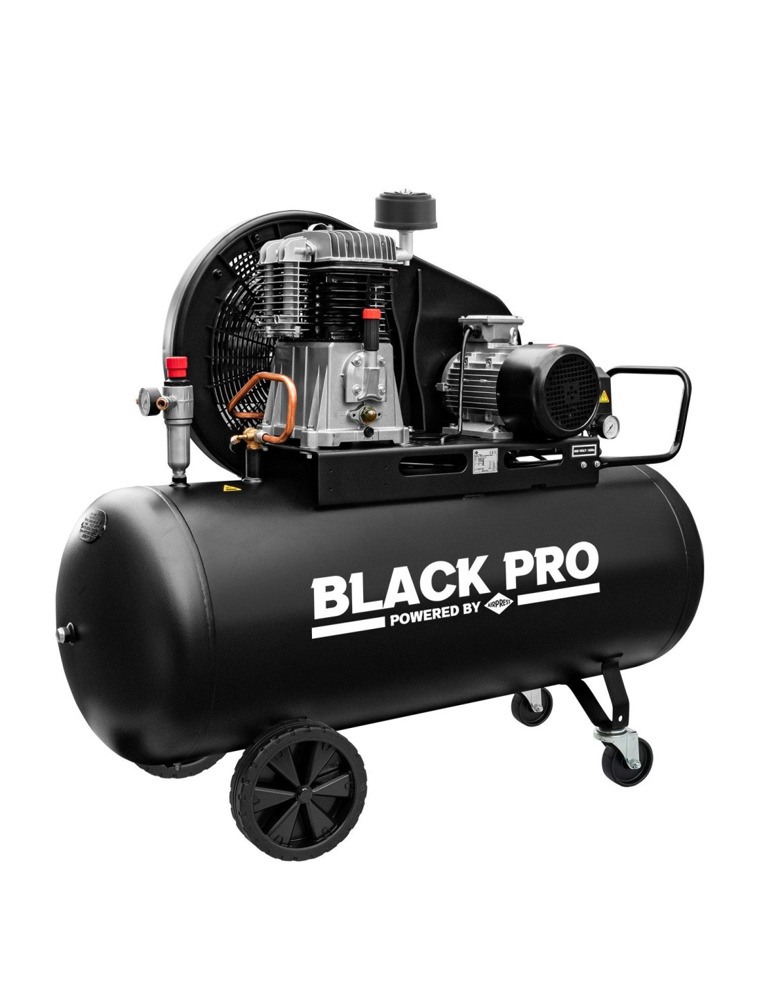 Compresor de aire Black Pro NB4 11 bar 4 CV / 3 kW 398.9 l/min 270 l