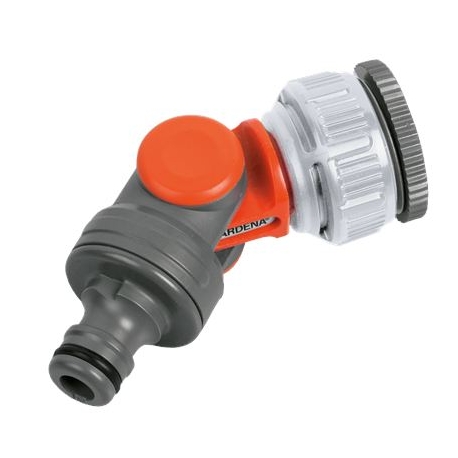 Conector de grifo articulado 33,3 mm (g 1") / 26,5 mm (g 3/4") gardena