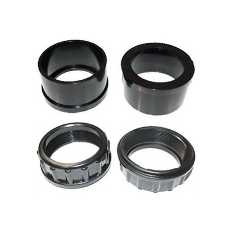 Conjunto de racores negros