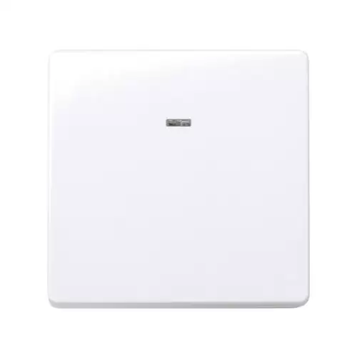 Conmutador Ancho Con Luminoso Simon 27 Play  Blanco 10 A