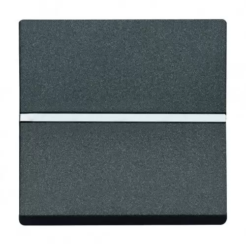 Conmutador Ancho Niessen Zenit  Negro 16 A