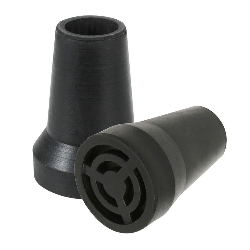 Contera Baston. Goma. Negro.Ø 18 Mm. Ehl 111D2398 Ehl