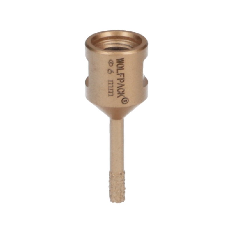 Corona Diamante Para Amoladora. Conexión Rosca M14. Corte Seco