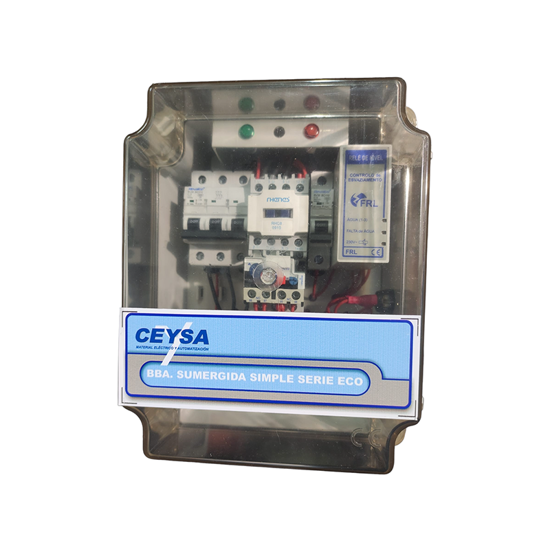 CUADRO BOMBA SUMERGIDA TRIFÁSICA CON HIDRONIVEL