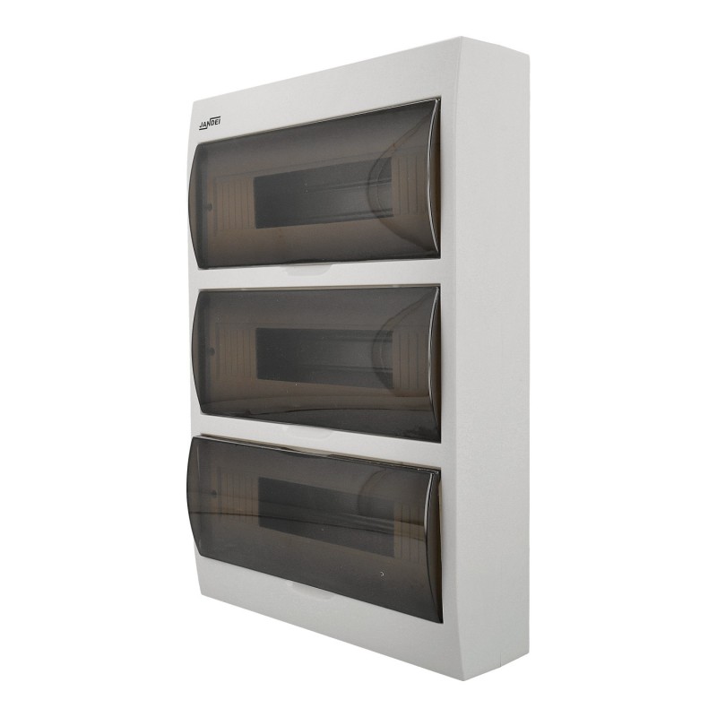 Cuadro eléctrico Superficie Interior 45 módulos Tapa translúcida