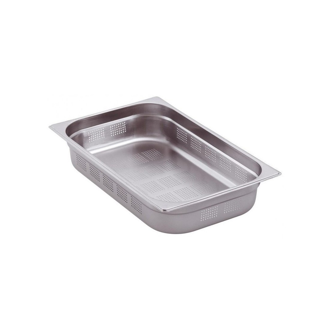 Cubeta Gastronorm GN 1/2 Perforada 325x265mm Fondo 65mm