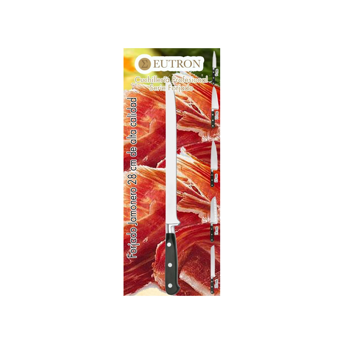 Cuchillo Jamonero Hoja de 28cm