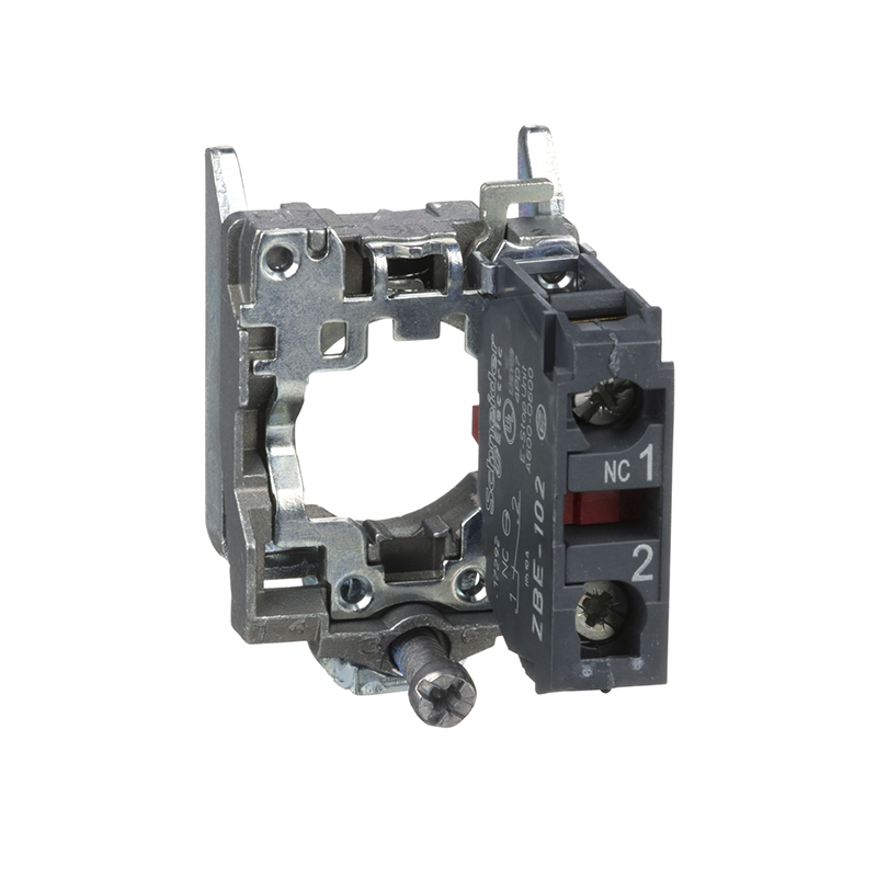CUERPO COMPLETO BLOQUE + CONTACTO NC ZB4B102 SCHNEIDER
