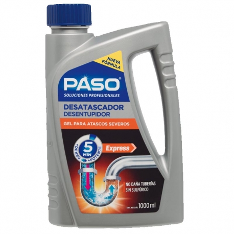 Desatascador gel express paso atascos severos 1l