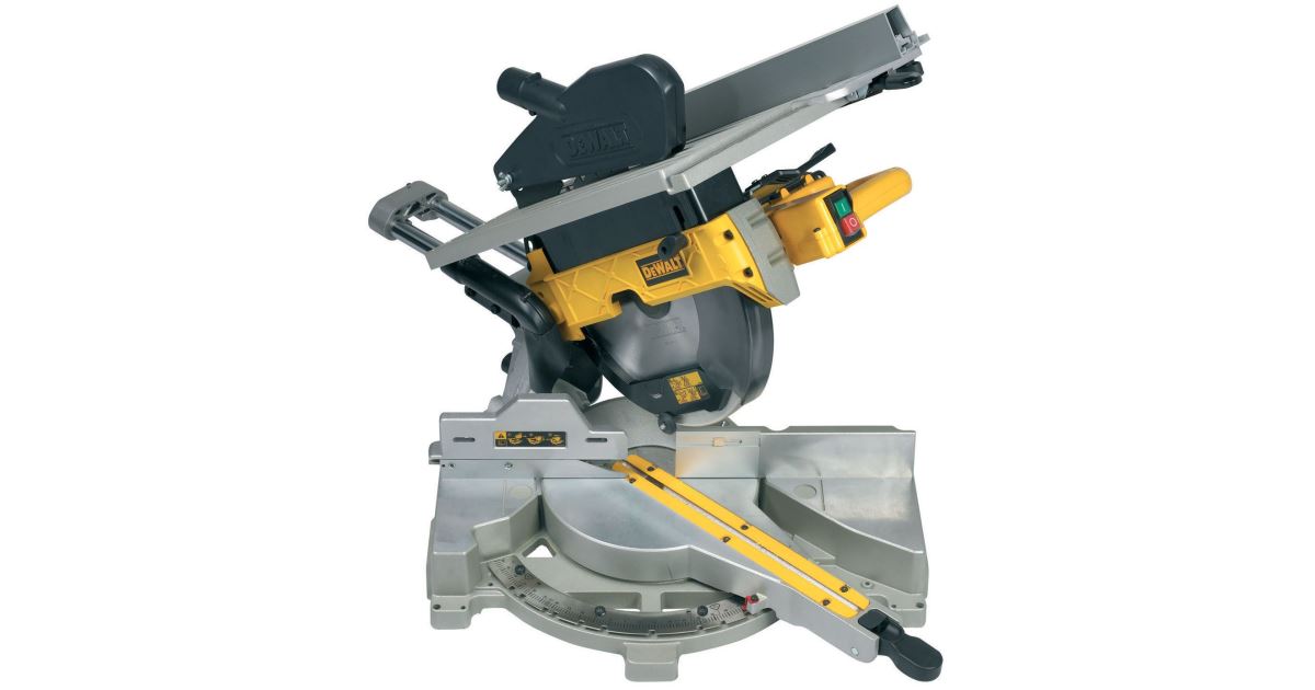 DeWALT D27112 Sierra ingletadora combinada con mesa superior