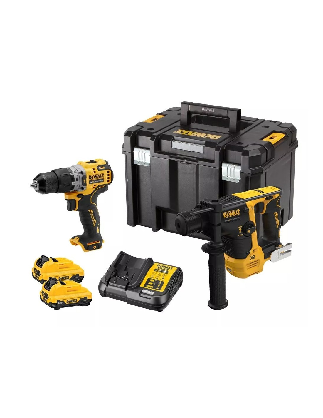 DEWALT Kit XR 12V Martillo + Taladro XR | Brintus