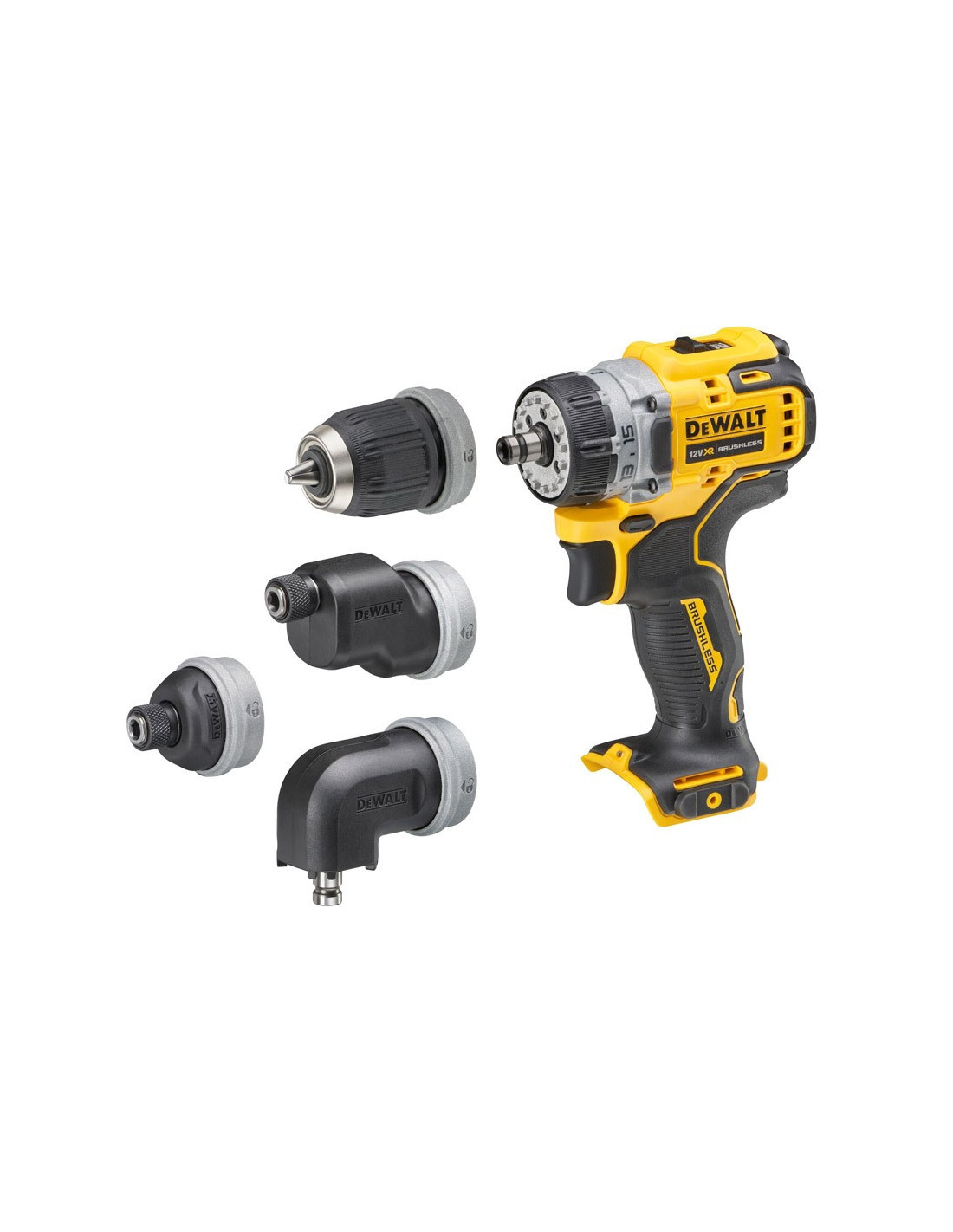 Taladro Atornillador Batería Multi-Cabezal XR 12V | Brintus