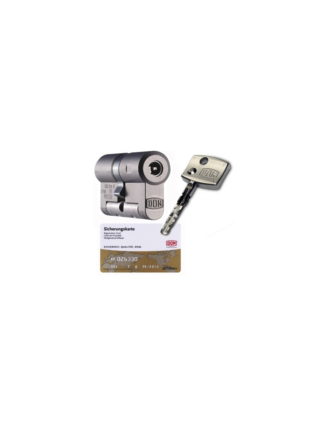 DIAMANT. Cilindro máxima seguridad. 30 X 40