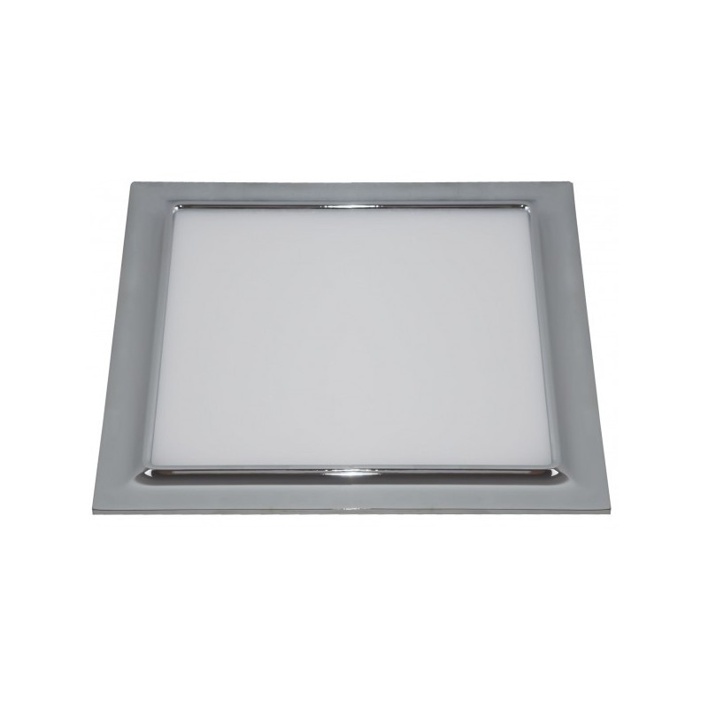 Downlight 16w 3000k Ventura Cromo 1280lm 18x18