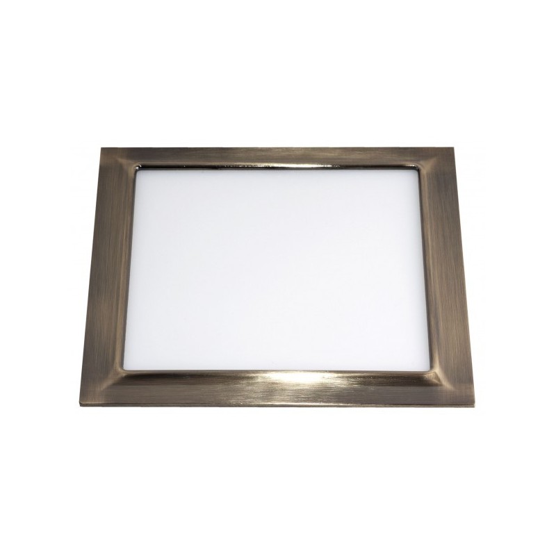 Downlight 16w 3000k Ventura Cuero 1280lm 18x18