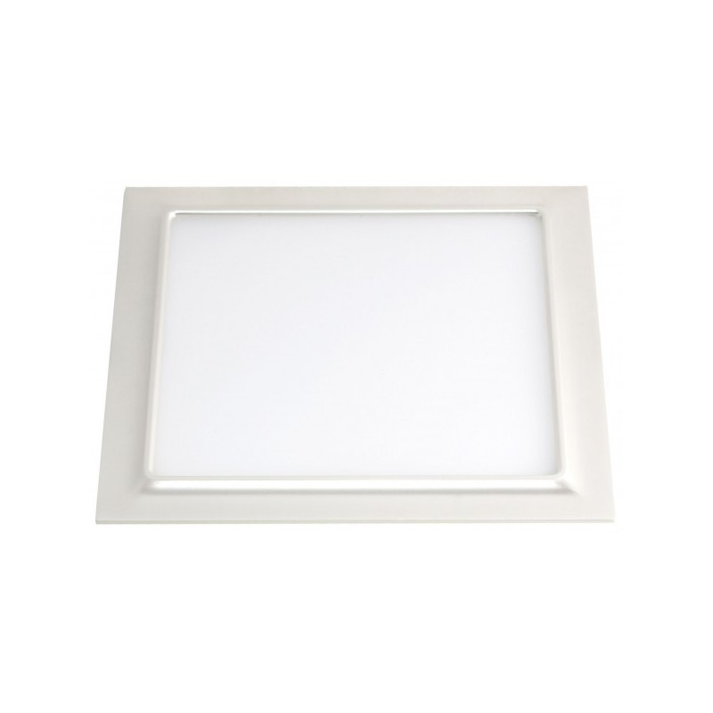 Downlight 16w 3000k Ventura Perla Plat 1280lm 18x18
