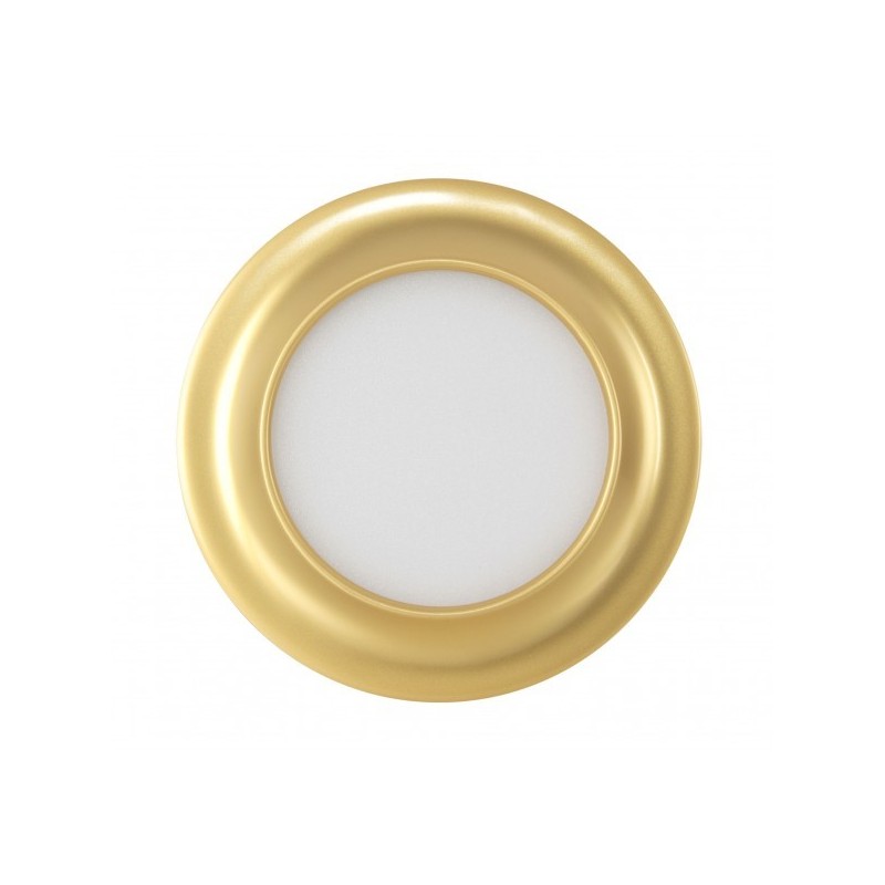 Downlight 9w 3000k Trevor Oro 720lm 1,5x12x12 Cm Corte 10,5d