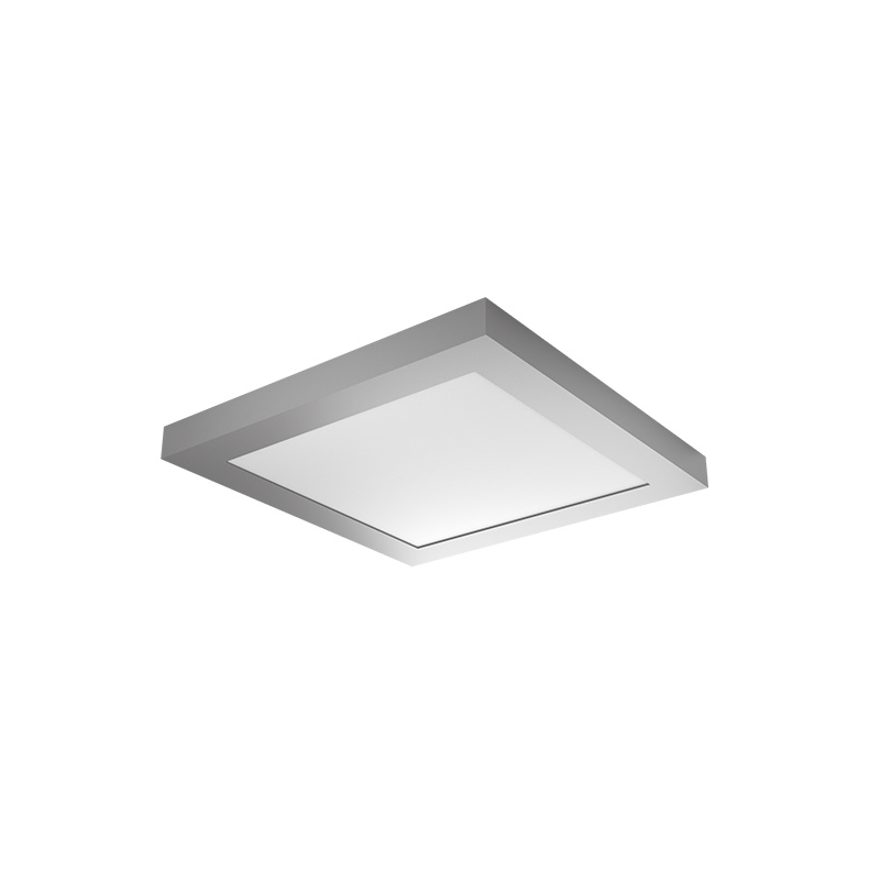 DOWNLIGHT ELYOS 18W CUADRADO SUPERFICIE CROMO MATE ATMOSS