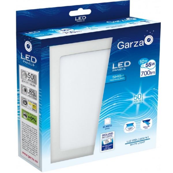 DOWNLIGHT LED CUADRADA 20x20 10W