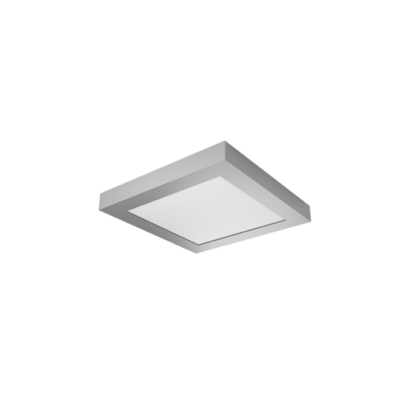 DOWNLIGHT SUPERFICIE 12W CUADRADO CROMO MATE ATMOSS