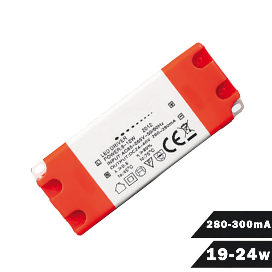 Driver Downlight LED 19 - 24 W 300mA